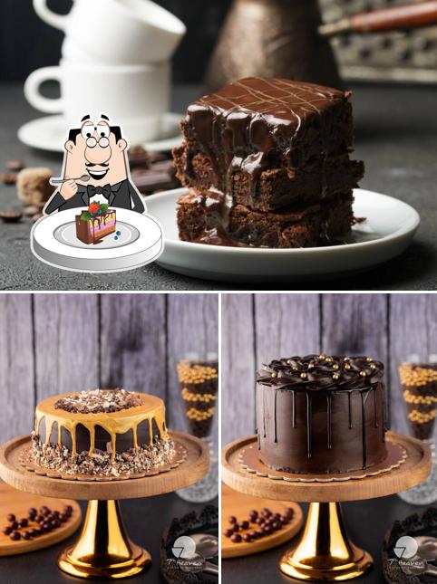 Chocolate cake at 7th HEAVEN SHOP CREAMY CREATION
