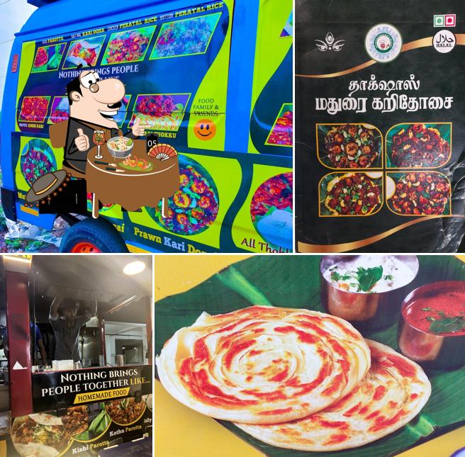 Dhakshas Madurai Kari Dosai Food Truck