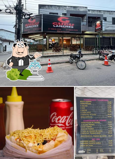 O exterior do Gugu Lanches - Hamburgueria em Guarapari