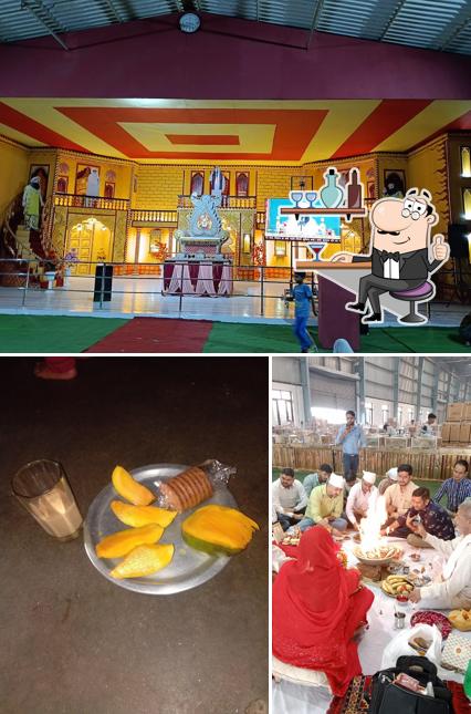 Take a look at the photo depicting interior and food at MSG Shahi Canteen