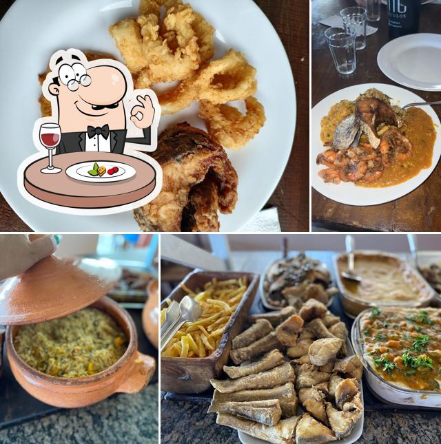 Platos en Restaurante Panela de Barro