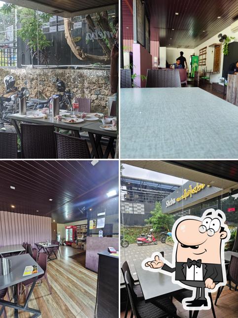 The interior of Sheba Biriyani