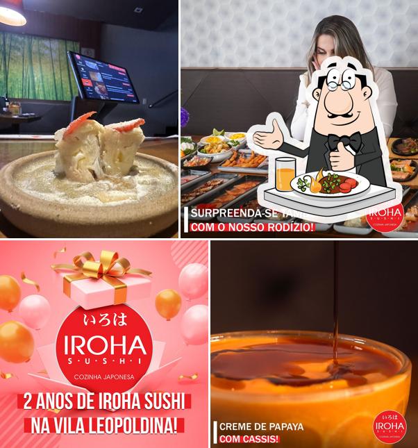 Comida em Iroha Sushi Leopoldina Restaurante Japonês