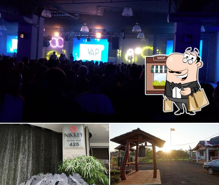 Veja o exterior do Nikkey Restaurante