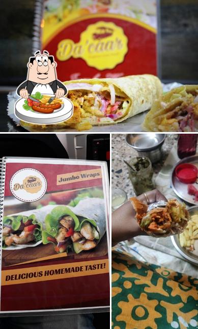 Meals at Da'Caar Jumbo Wraps