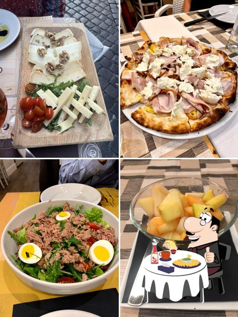 Piatto di formaggi al La Panetteria