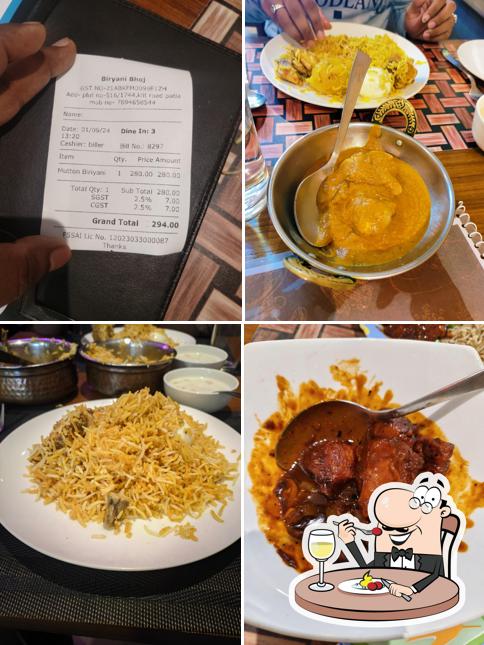 Meals at Biryani Bhoj