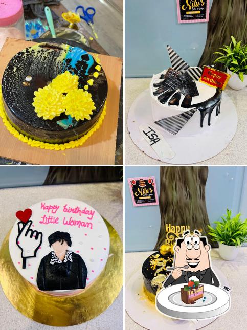 Chocolate cake at Nilu's Cakes & Bakes