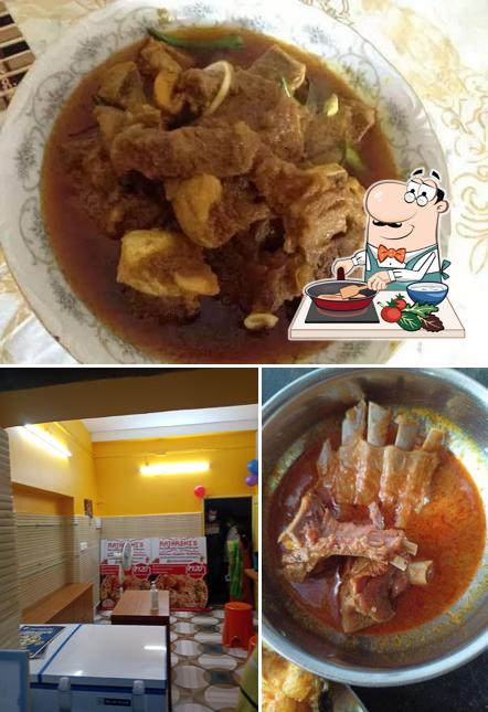 Chicken curry at Rajarshi Hotel