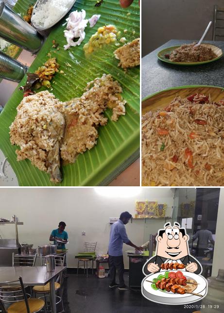 The image of Vaagai mess’s food and interior