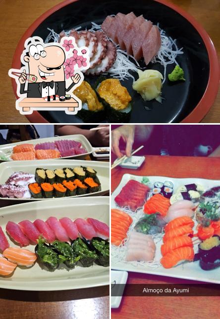 Presenteie-se com sushi no Restaurante Itidai