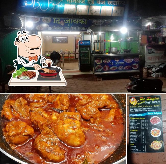 Zayka Veg and Nonveg Restaurant offers meat dishes