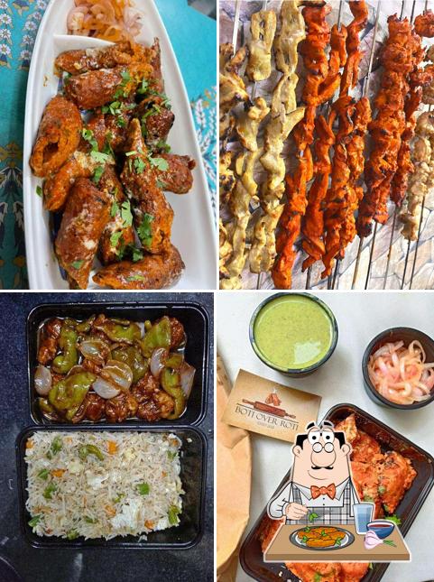 Chicken wings at Boti Over Roti