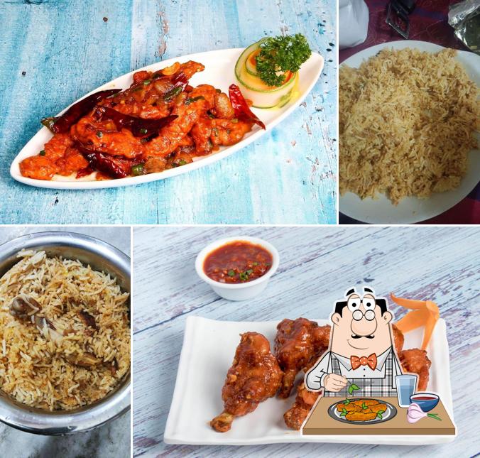 Chicken wings at Raju Gari Biryani