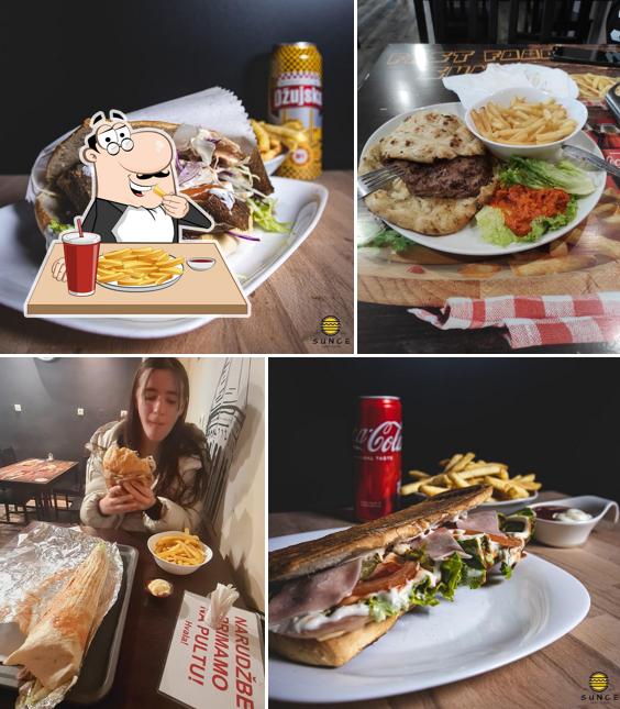 Patatine fritte al Fast food Sunce
