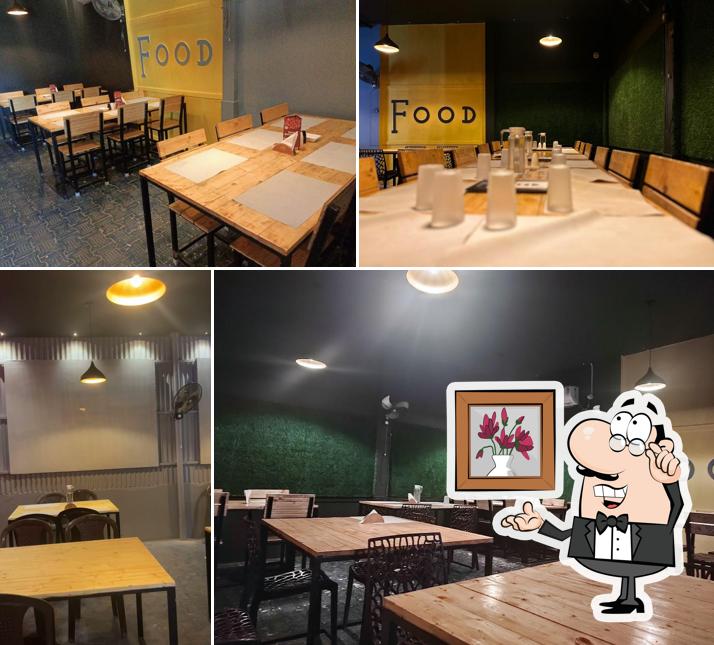The interior of Feast restaurant
