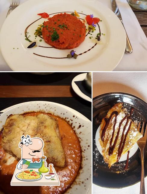 Cibo al Gasthof Leone Rosso