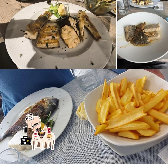 Spigola al Trattoria Al Pescatore