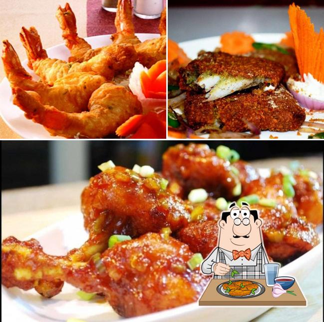 Chicken wings at The Magic Burner