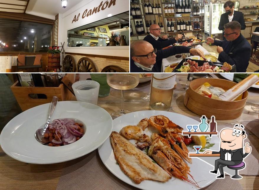 Gli interni di Trattoria Pizzeria Al Canton