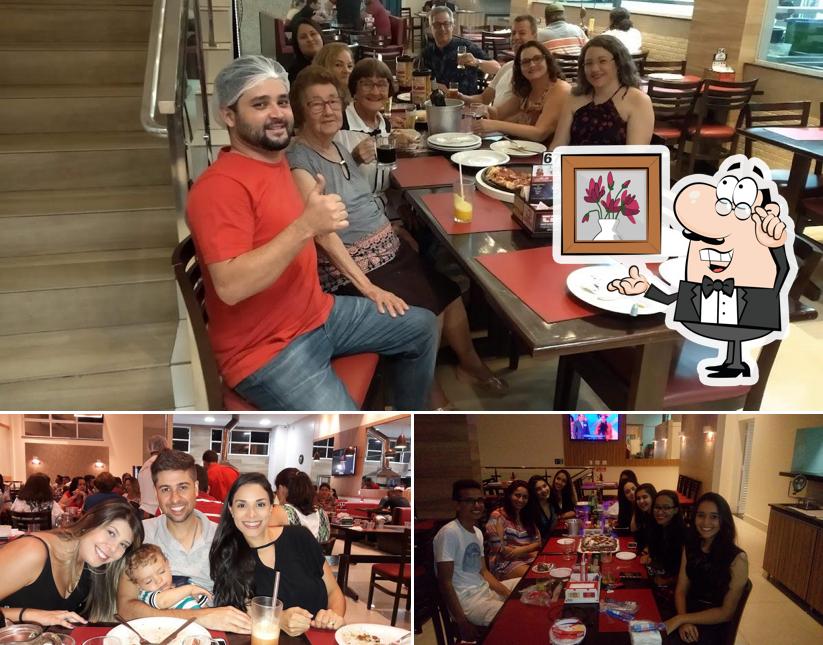 Veja imagens do interior do Pizzaria e Churrascaria do Costelinha