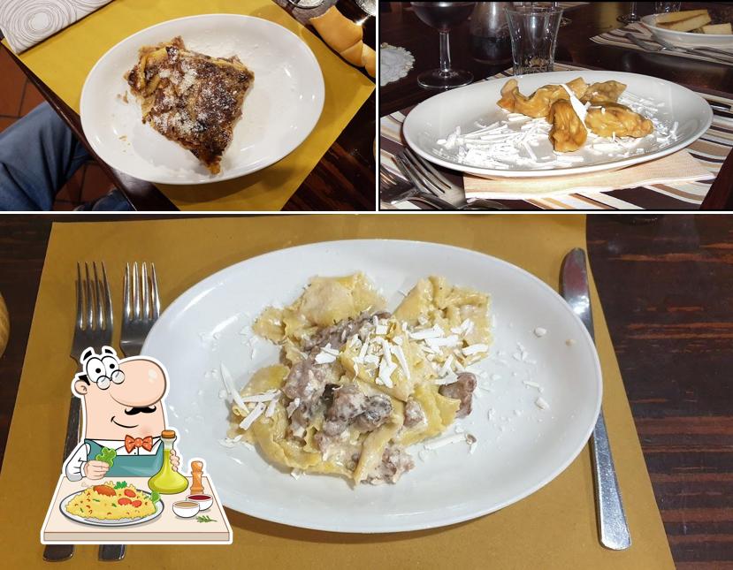 Platti al Osteria La Fratelansa