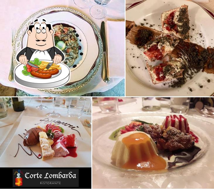 Cibo al Ristorante Corte Lombarda