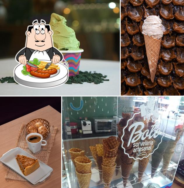 Platos en Boto Gelato Concept Store