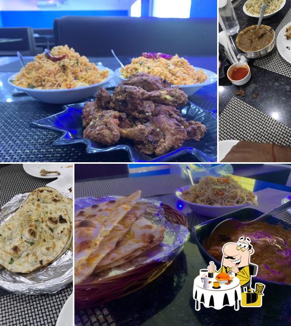 Food at Blue line Family Restaurant