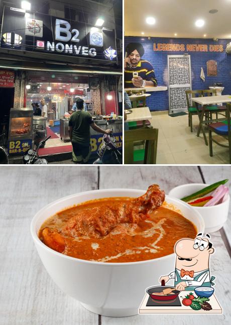 Chicken curry at B2 Non Veg