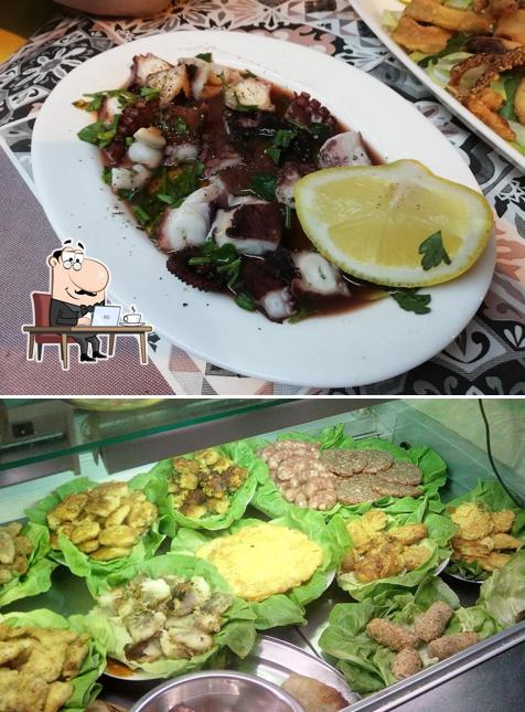 Dai un'occhiata agli interni di Ittica panineria dei sapori e altro