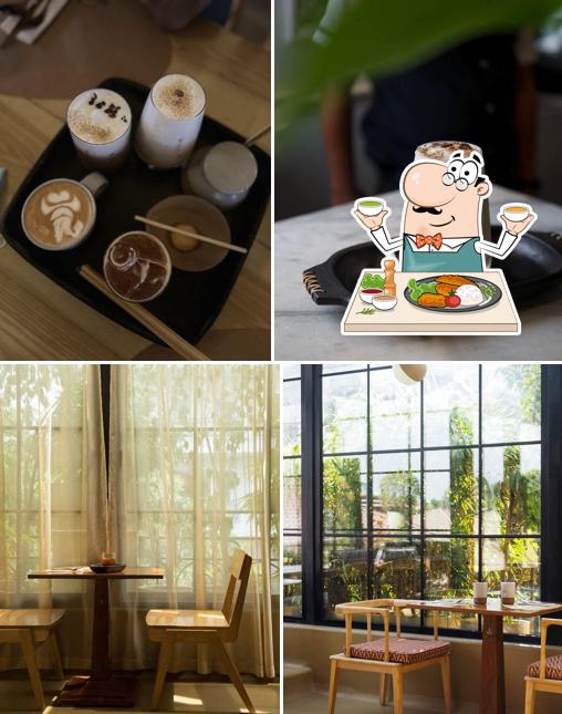 The photo of Ngarum Coffee’s food and interior