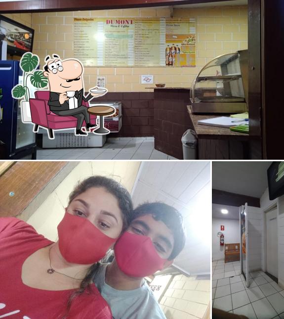 O interior do Pizzaria Dumont