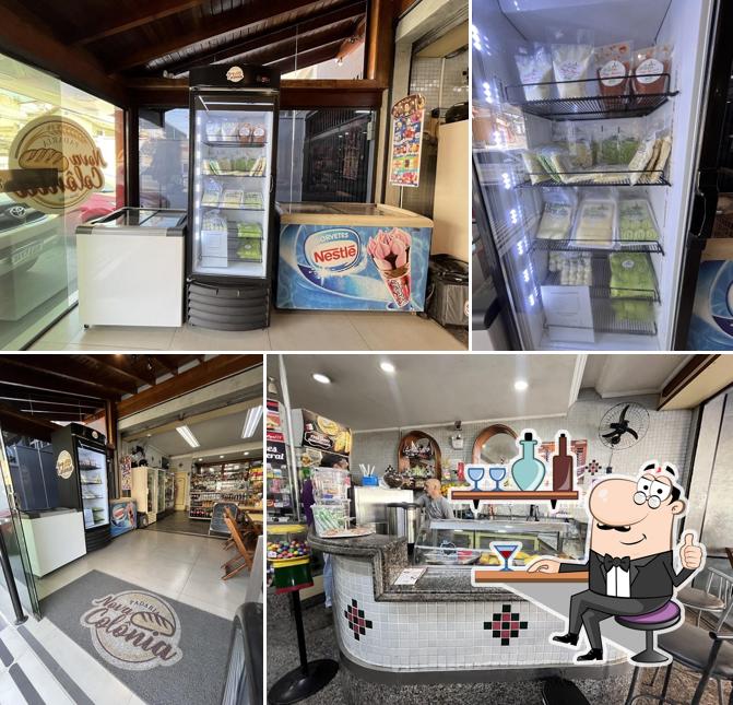 Veja imagens do interior do Padaria Nova Colônia