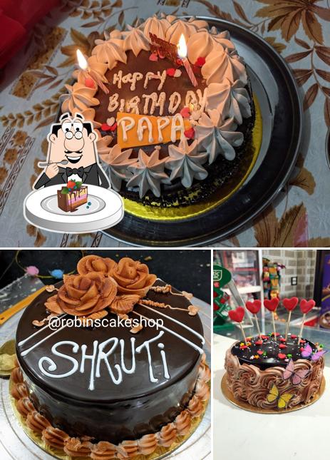 Chocolate cake at Robin bakers