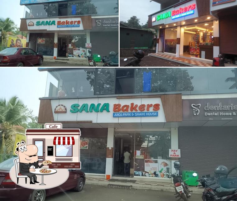 The exterior of Sana Bakers