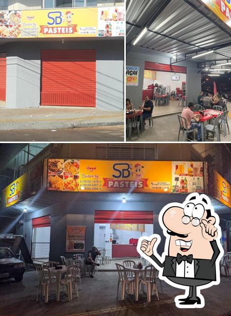 O interior do Sb pasteis