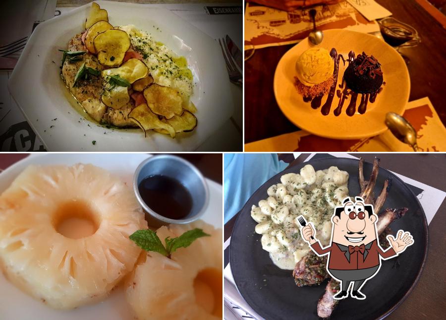 Platos en Ça-Vá Gastrobar