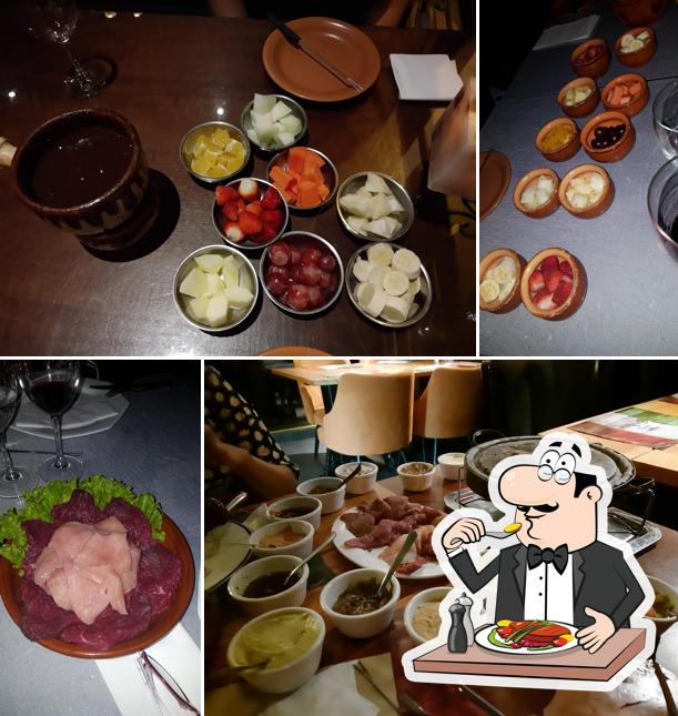 Comida em Restaurante Maison De La Fondue