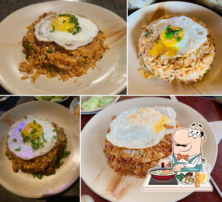 Fried rice at Fotiya's Restaurant Cafe Jaisalmer