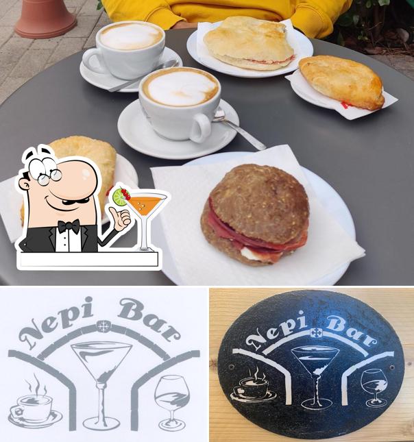 Prenditi un drink dal menu