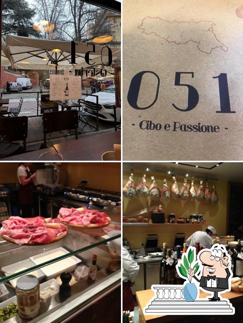 Gli esterni di 051 Tigelleria Zerocinquantino