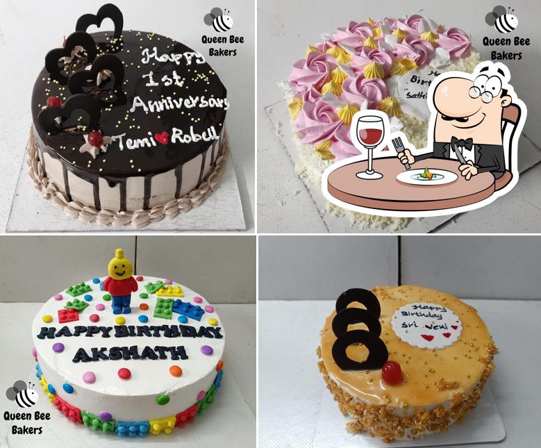 Food at Queen bee bakery & cafe