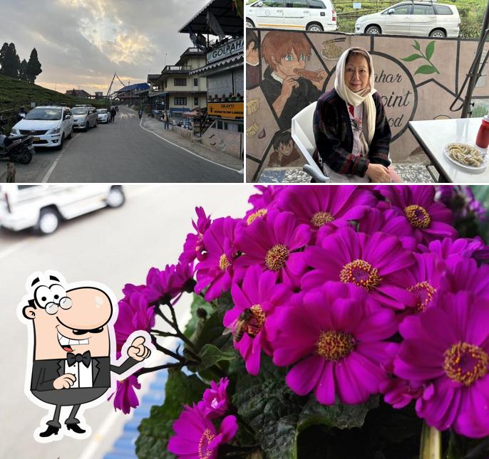 You can get some fresh air at the outside area of Golpahar Tea Shop