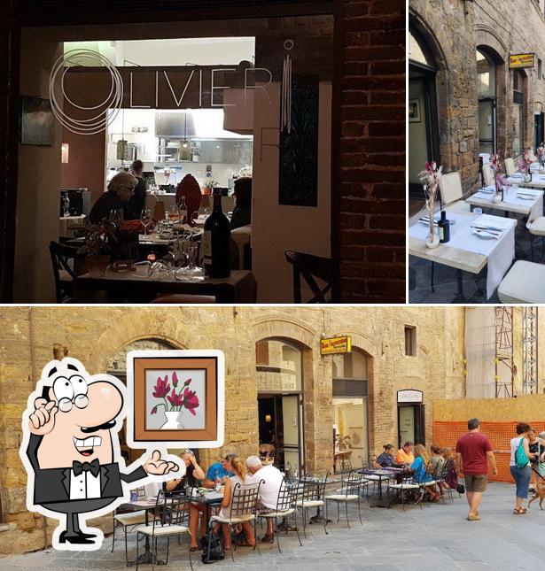 Dai un'occhiata agli interni di Olivieri Bistrot