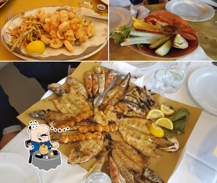 Cibo al Ristorante Marittimo Dalla Betta