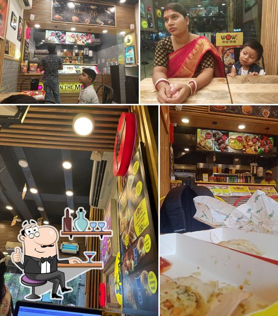 The interior of Wow! Momo