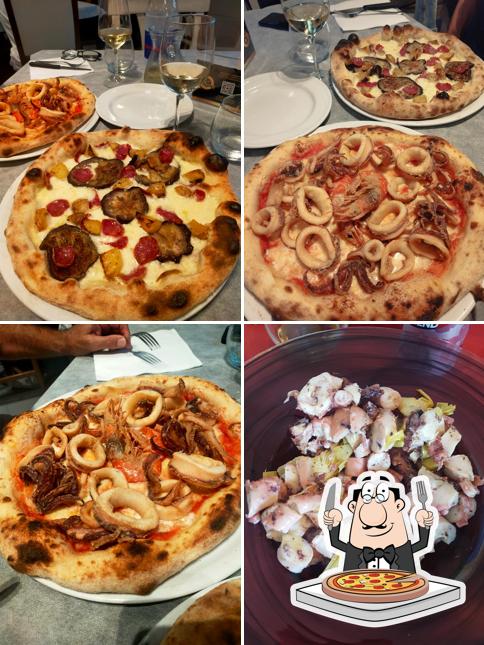 Scegli una pizza a Ristorante Pizzeria Braceria Le Paranze di Alessandro Usai