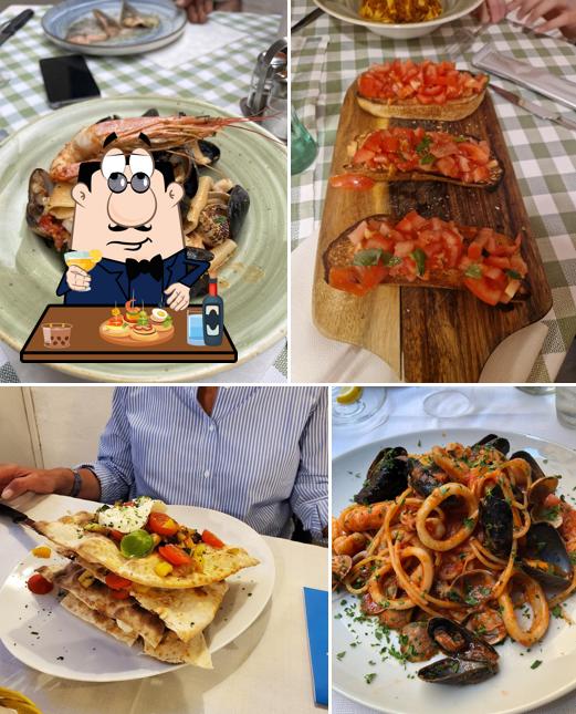 Bruschette al Ristorante Emiliano