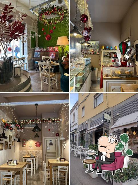 Gli interni di Pan Café